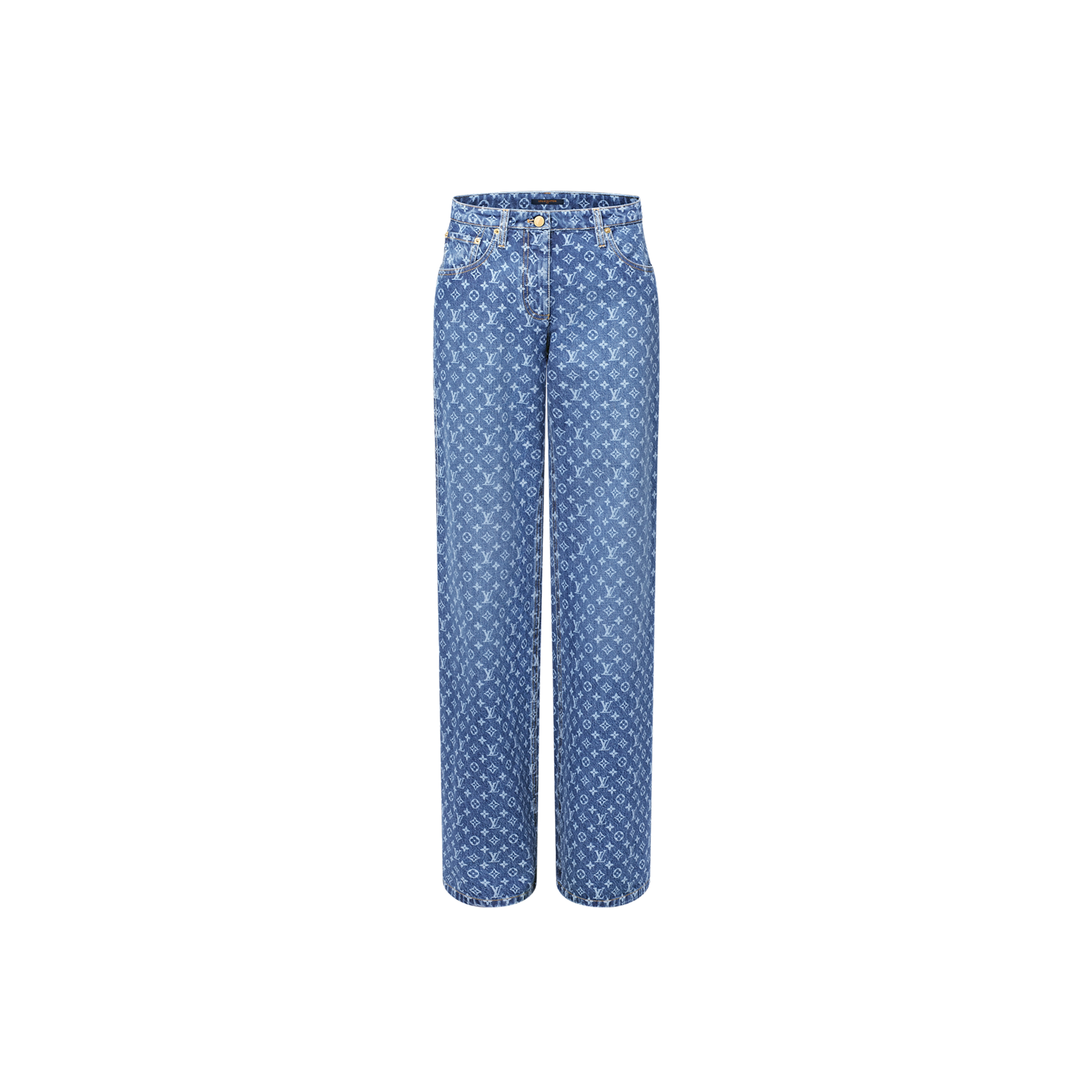 LOUIS VUITTON MONOGRAM FLARED JEANS 1AHENQ
